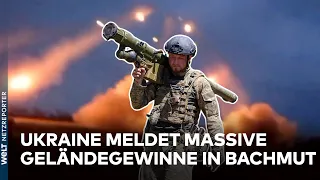 UKRAINE-KRIEG: Russischen Truppen droht Einkesselung in Bachmut - Massive Geländegewinne