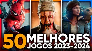 TOP 50 MELHORES GAMES LANÇAMENTOS 2023-2024 [PS4, PS5, XBOX ONE, XBOX SERIES S/X, SWITCH & PC]