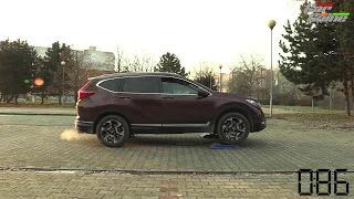 Honda CR-V AWD 4x4 test on rollers - CarCaine