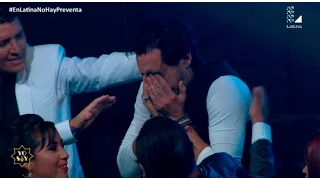 Yo Soy: imitador de Ricardo Arjona se quebró tras la sorpresa que recibió