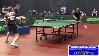 Vyacheslav BUROV vs Alan ZAIKIN 1/8 Russian Premier League Playoff Table Tennis