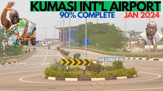 Latest Updates on Kumasi International Airport construction project 2024.