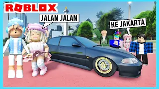 Aku Dan Adiku Jalan Jalan Ke Jakarta Naik Mobil Di Roblox CDID ft @Shasyaalala