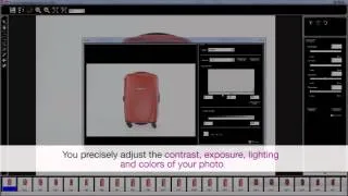 PackshotCreator 2013 product photography software features - curves & levels tools