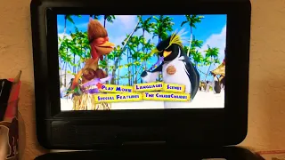 The DVD Opening of Surf’s up Full screen special Edition