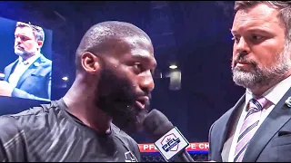 Cédric Doumbé réagit à sa victoire par KO sur Jordan Zebo