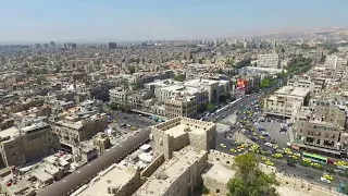 СИРИЯ БЕЗ ВОЙНЫ - Дамаск 2016 Damascus drone footage