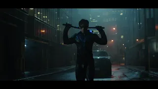 Nightwing vs Deathstroke full fight (Titans s2x13)