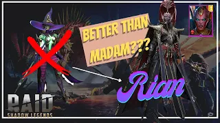 Better Than Madam??..Rian the Conjurer in Platinum Arena... | Raid Shadow Legends