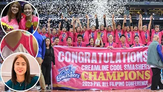 DEANNA WONG AT JEMA MAY PARES PA RIN SINUSUOT?😳 F2 KINARMA NG MAKA BRONZE, CREAMLINE CHAMPION!🥳