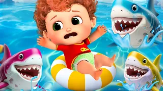 Sea Animal Song | kids cartoon | songs 2020 | + 4K New born baby nursery rhymes 2024