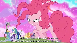 Pinkie Pie Takes Discord's Chaotic Magic -My Little Pony Season 9 Episode 25 (The Ending Of The End)