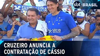 Após sair do Corinthians, Cássio é anunciado no Cruzeiro | SBT Brasil (21/05/24)