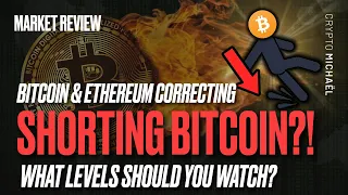 BITCOIN & ETHEREUM CORRECTING 🚨 WATCH THESE IMPORTANT LEVELS!! 🚨