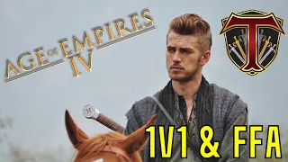 FFA & 1v1 Matches GO TIME | Age of Empires 4 Multiplayer