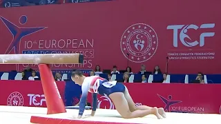 Gymnastics Fall Moments ✨ 2023 European Championships AA & EF