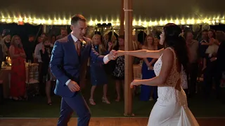 First Dance as husband and wife to Dancing in the Moonlight by Toploader - Wedding first dance