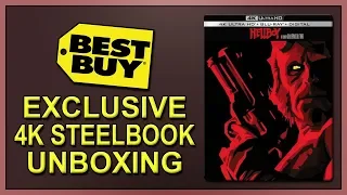 Hellboy (2004) Best Buy Exclusive 4K+2D Blu-ray SteelBook Unboxing