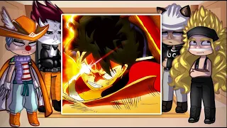 Shichibukai React To Luffy // One Piece // Gacha Club // Part 2