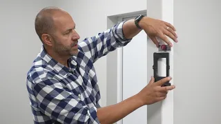 How to Install a Door Hinge - How to Cut a Door Hinge and Hang the Door