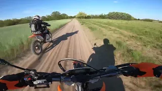 Ktm exc-sxf acceleration