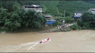 Flooding Hits Multiple Regions of South China's Guangxi