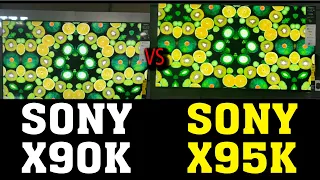 Sony X90K vs Sony X95K | Sony X95K 4K Mini LED Google TV | Sony Mini LED TV 2023 | Sony Bravia X90K