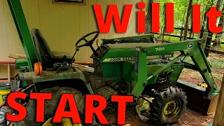 Abandoned and forgotten John Deere Tractor - Should I buy it -  Part 1