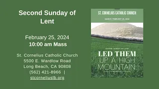 10:00 Mass 2/25/2024