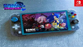 Sonic Frontiers Nintendo Switch Lite Gameplay