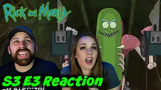 Rick and Morty S3 E3 "Pickle Rick" REACTION - REACTIONS ON THE ROCKS!