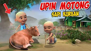 Upin ipin Motong Sapi Kurban besar , ipin senang ! GTA Lucu