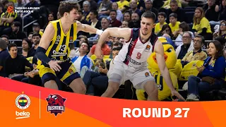 Fenerbahce-Baskonia | Round 27 Highlights | 2023-24 Turkish Airlines EuroLeague