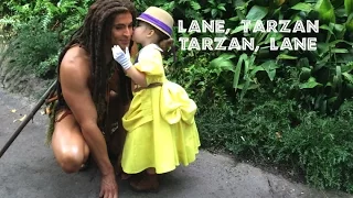 Lane as Jane Meets Tarzan at Walt Disney World Animal Kingdom