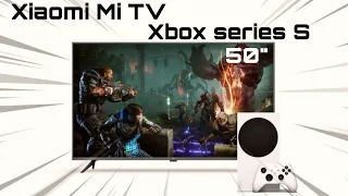 Тест игр Xbox Series S на телевизоре Xiaomi Mi TV 50" ► Сравнение