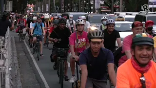 Cyclists, advocates protest proposed Ayala Avenue bike lane conversion