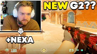 NIKO PLAYS FACEIT WITH A NEW G2 PLAYER NEXA?? | CS2