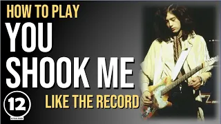 You Shook Me - Led Zeppelin | Guitar Lesson
