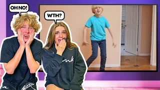 Reacting to my FIRST EVER Youtube Video With My GIRLFRIEND **never before seen** |Lev Cameron