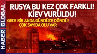 Yağmur Gibi Bomba Yağdı! Rusya'dan Kiev'e Çok Ağır Darbe! Çok Sayıda Ölü Var!