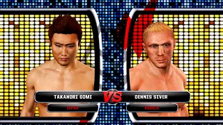 UFC Undisputed 3 Gameplay Dennis Siver vs Takanori Gomi (Pride)