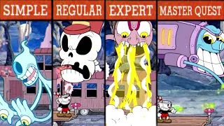 Cuphead: No Hit / Difficulty Comparison / Phantom Express / Master Quest (13)