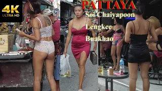 Pattaya Soi Buakhao Soi Chaiyapoon Scenes Daytime April 2023