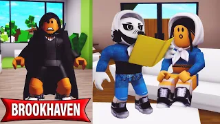 LE PETIT CHAPERON NOIR ET LE GRAND MÉCHANT LOUP 🐺 !! | ROBLOX BROOKHAVEN MINI FILM RP