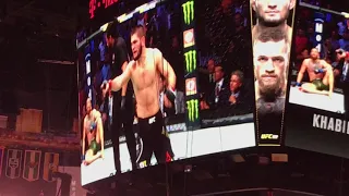 UFC 229 Khabib Vs. McGregor - round 4 and Brawl