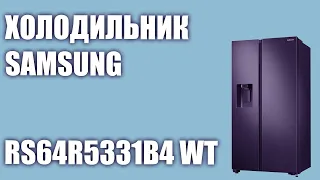 Холодильник Samsung RS5000 (RS64R5331B4 WT) с пластиной охлаждения Metal Cooling 617 л