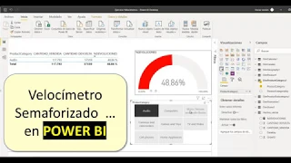 Velocímetro semaforizado en Power BI