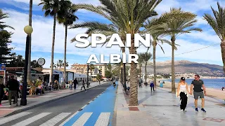 4K Albir Alicante Spain 🇪🇸 - Sunday Walk January 2023 | Costa Blanca 2023