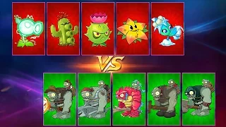 Plants vs. Zombies 2 Every Premium Plant Power-Up! vs Gargantuar Challenge