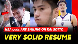 KAI SOTTO GINULAT ANG MUNDO! NBA gods ARE SMILING! VERY SOLID NA ANG RESUME, PANG NBA